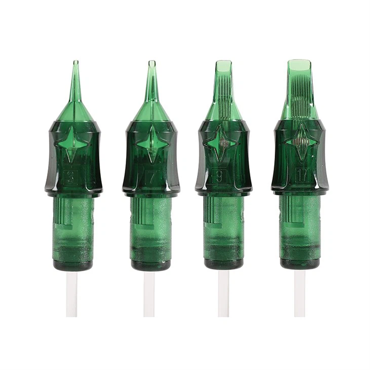 New Arrive Premium Blue Tattoo Needle Cartridge Soft Membrance